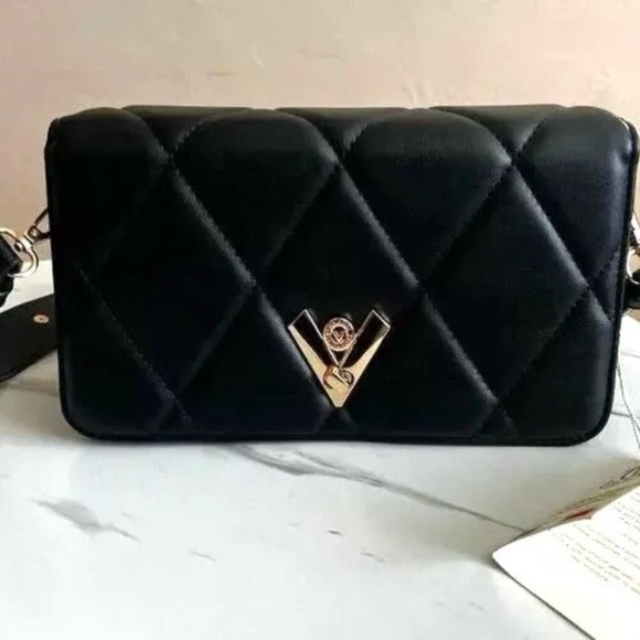 NWT Valentino Orlandi Diamond Quilted Crossbody - Picture 3 of 10